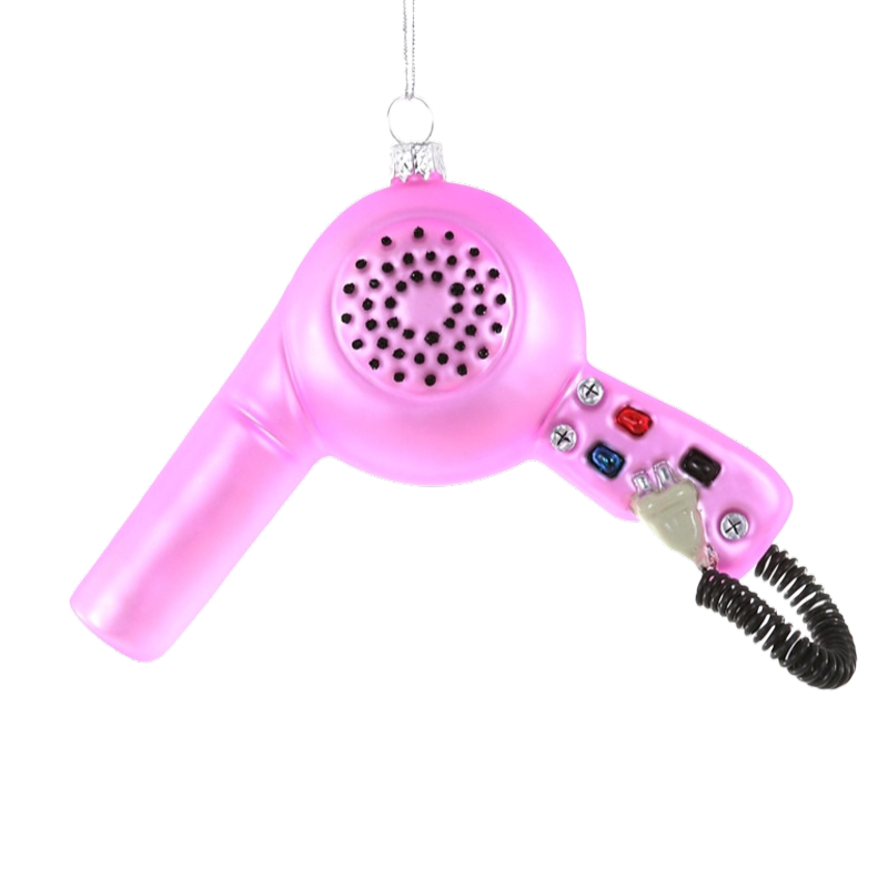 Hair Dryer Holiday Ornament
