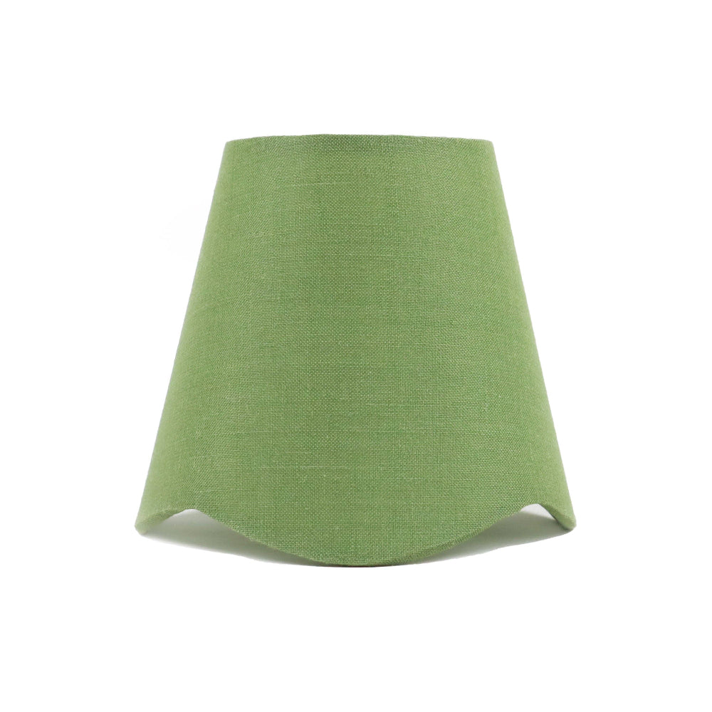 Scalloped Green Shade