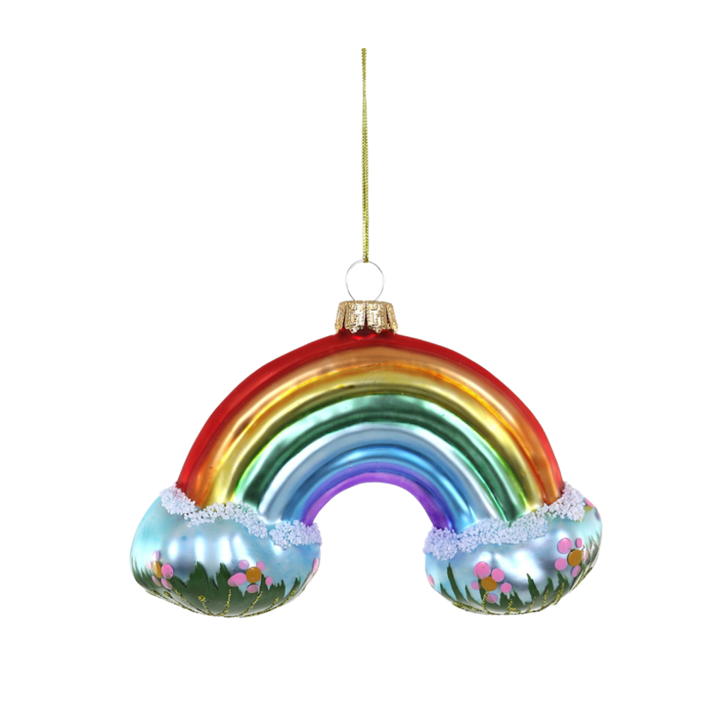 Rainbow Ornament Holiday Ornament