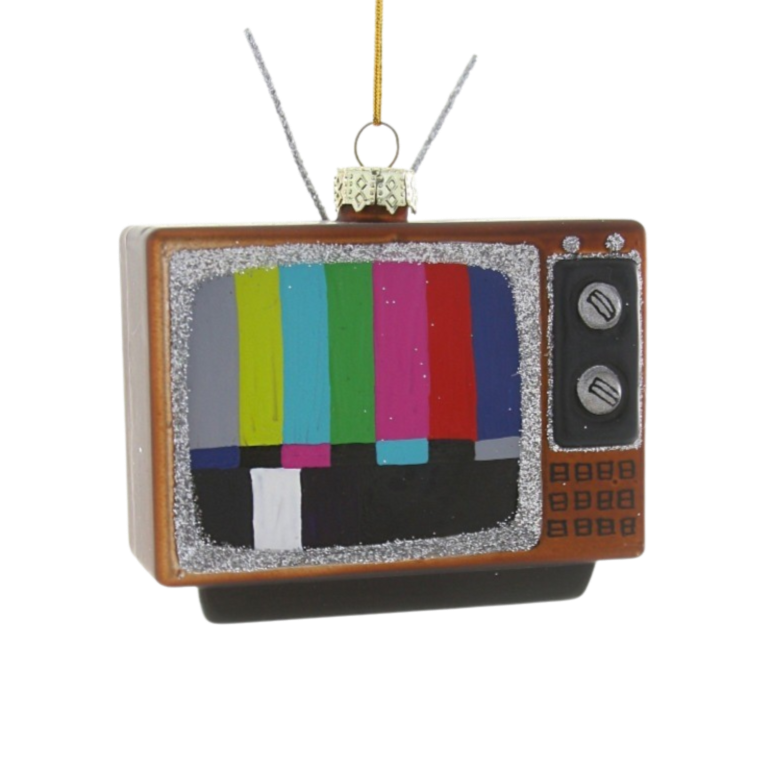 Vintage Television Ornament