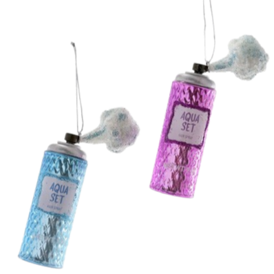 Hairspray Ornament, 2 colors available