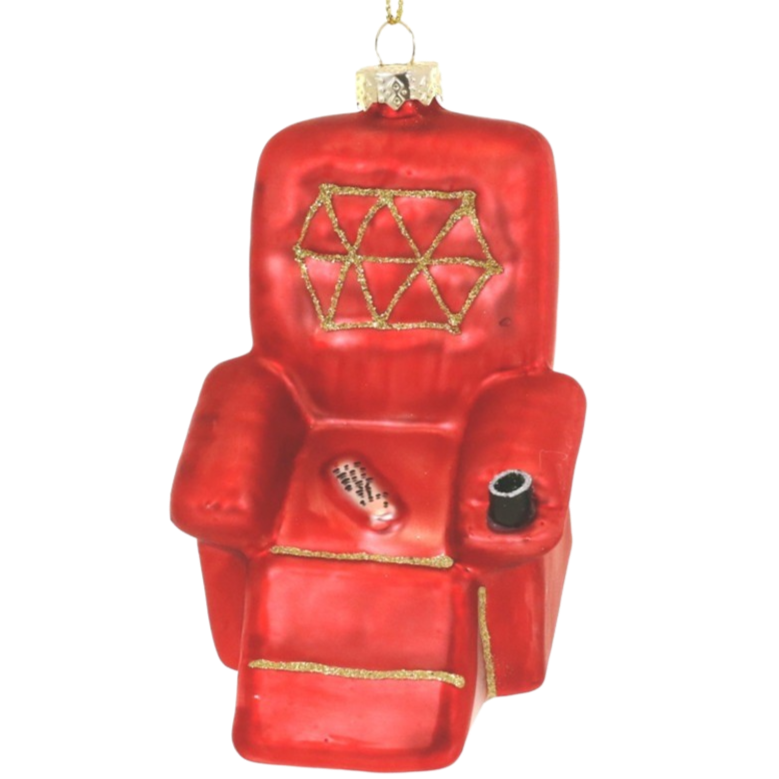 Recliner Holiday Ornament