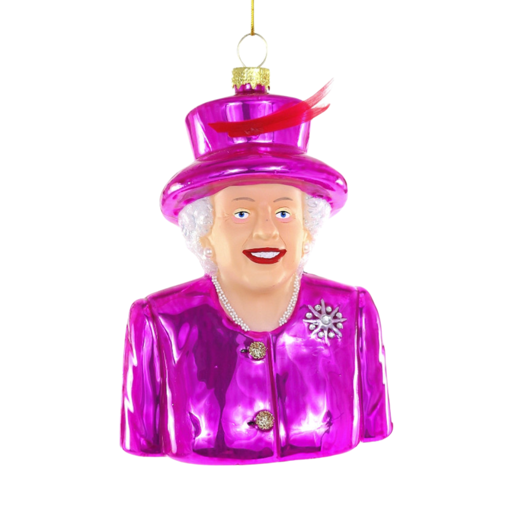 Queen Elizabeth II Holiday Ornament