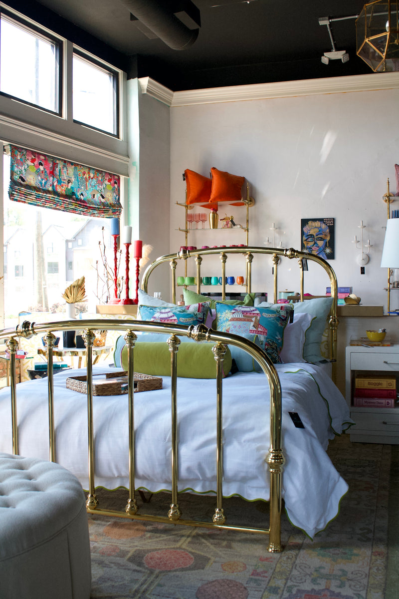Antique Brass Bed - Pick Up In store Only!