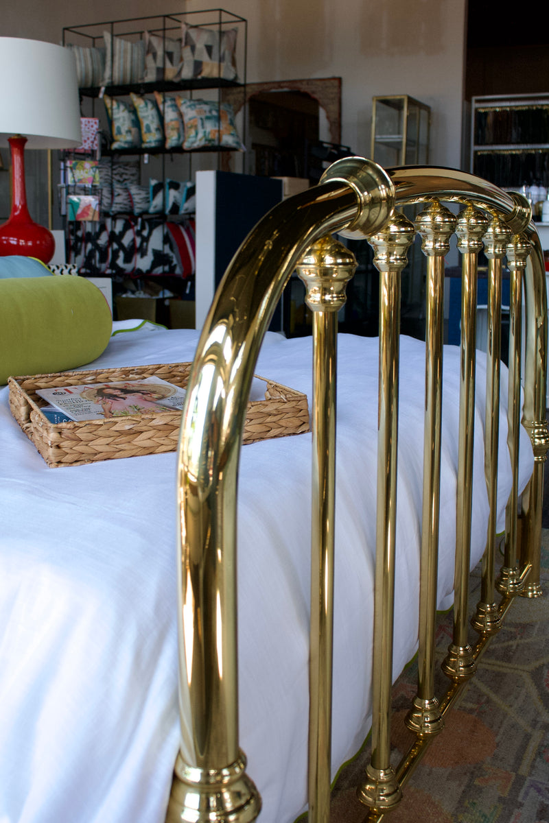 Antique Brass Bed - Pick Up In store Only!