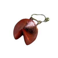 Fortune Cookie Ornament, 4 Asst, Resin, 2"