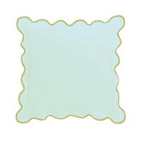 Scalloped Linen Pillow