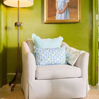 Scalloped Linen Pillow