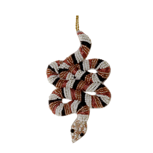 Tinsel Snake Ornament