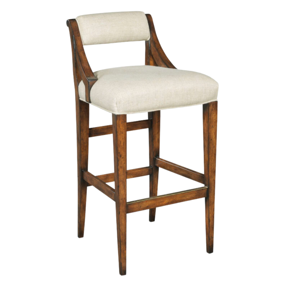 Upholstered Wood Counter Stool - Pickup in store only!