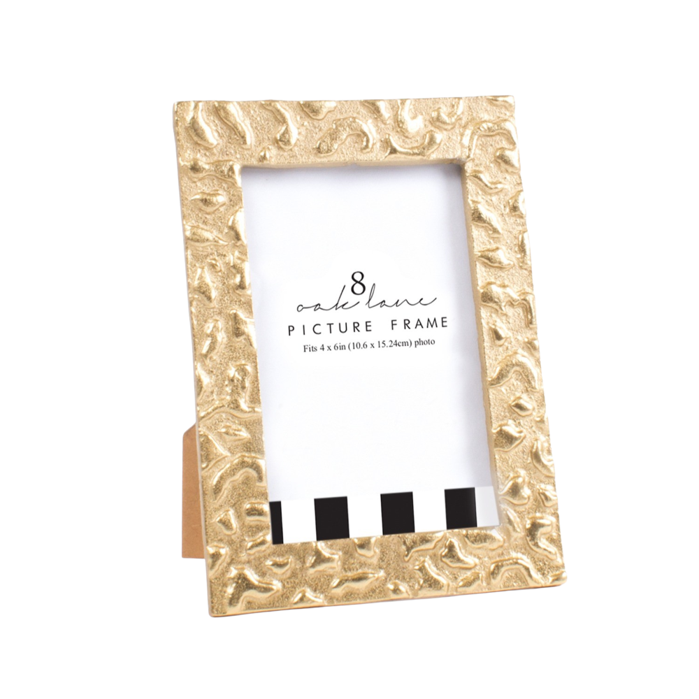 Gold Leopard 4x6 Picture Frame