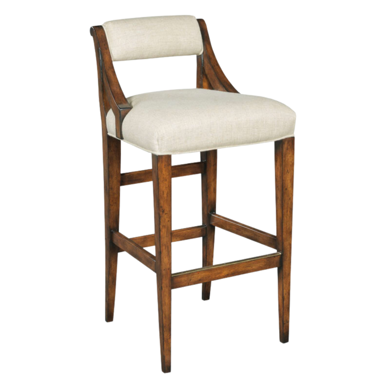Upholstered Wood Counter Stool - Pickup in store only!