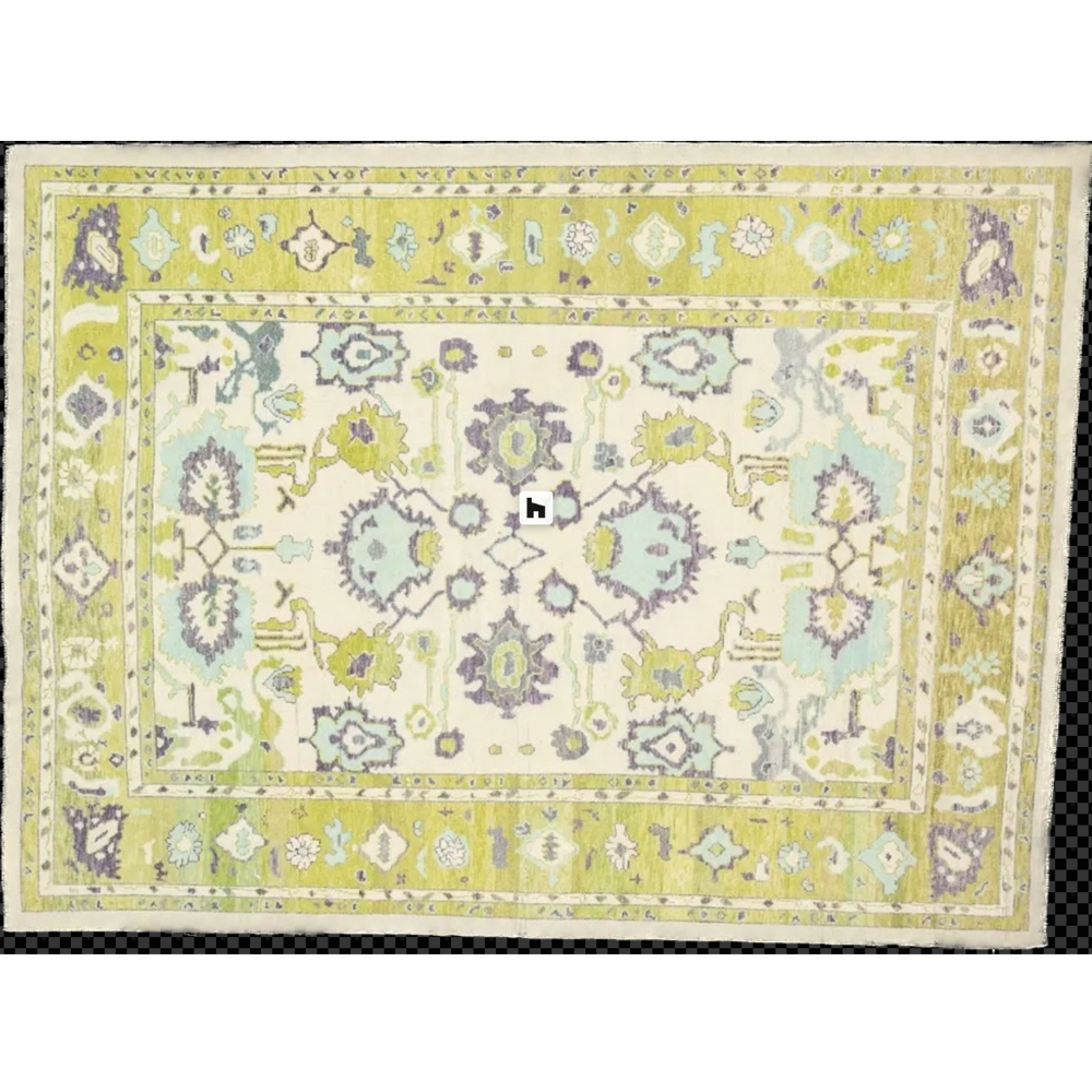 Turkish Oushak Rug 9.1'x12.3'