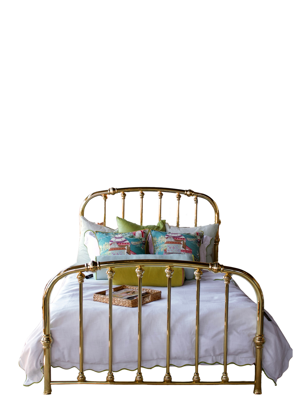 Antique Brass Bed - Pick Up In store Only!