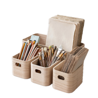 Wood Nested storage Containers - Set of 3