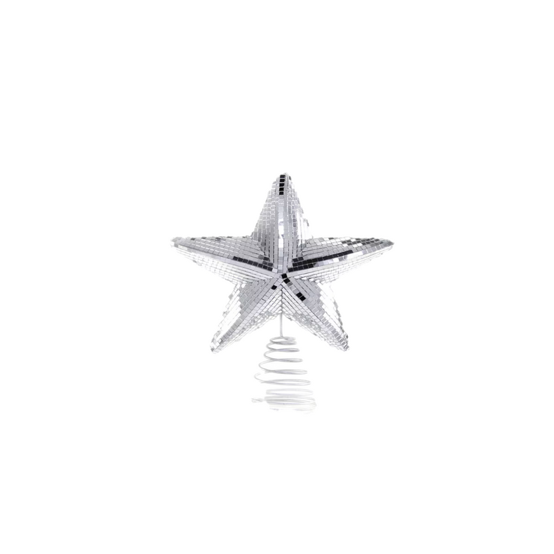Star-shaped decorative item on a white background