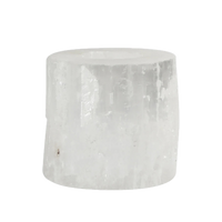 Selenite Candle Stand