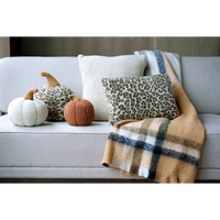 leopard styled pumpkins