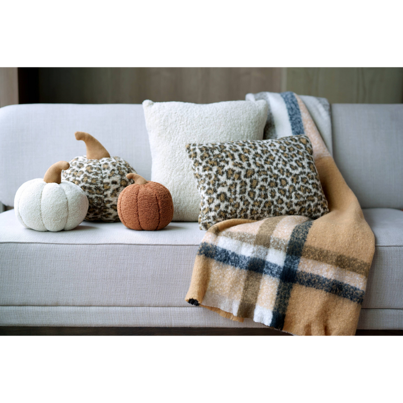 leopard styled pumpkins