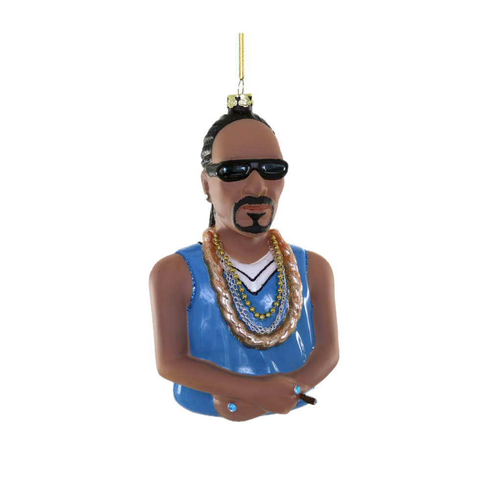 Snoop Dog Holiday Ornament