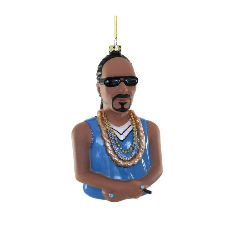 Snoop Dog Holiday Ornament