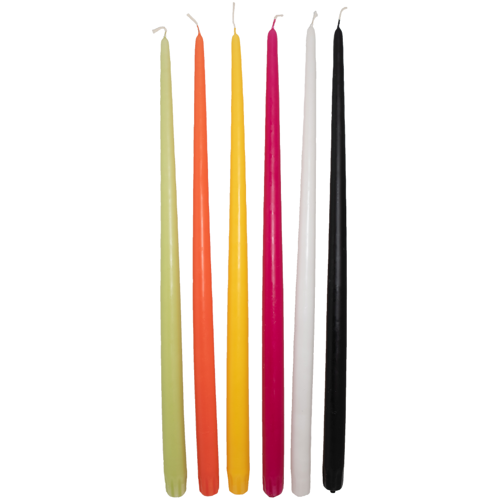 18" Taper Candles pack of 12-Candles-Dwell Chic