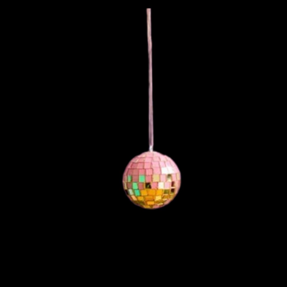Disco Ball 3" Ornaments - Available in 6 Colors
