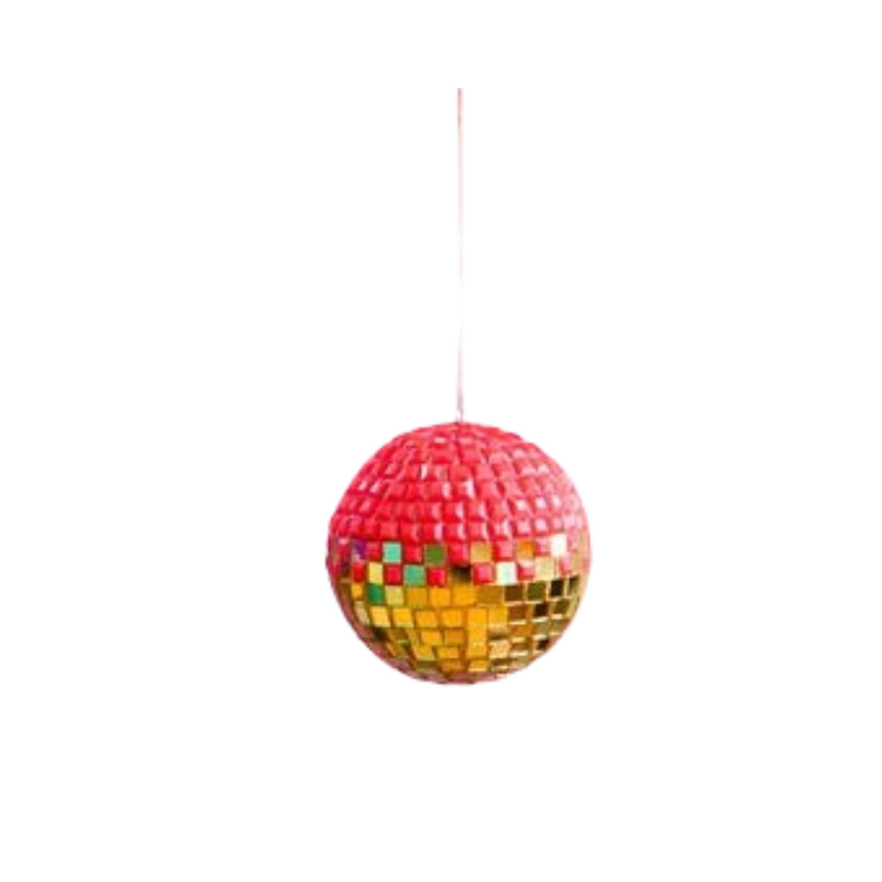 Disco Ball 4" Ornaments - Available in 6 Colors1