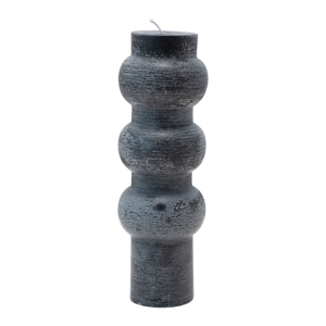 3" Round x 9"H Unscented Totem Pillar Candle