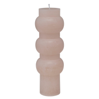 3" Round x 9"H Unscented Totem Pillar Candle