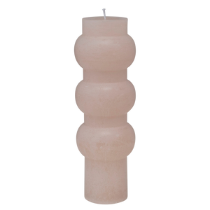 3" Round x 9"H Unscented Totem Pillar Candle