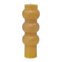3" Round x 9"H Unscented Totem Pillar Candle