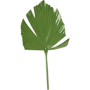 Aluminum Green Leaf Palm Decor-Accessories-Dwell Chic