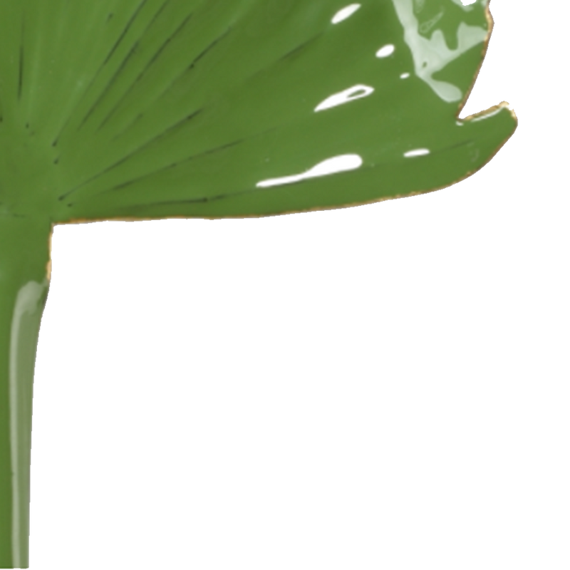Dwell Chic-Aluminum Green Leaf Palm Decor-Accessories