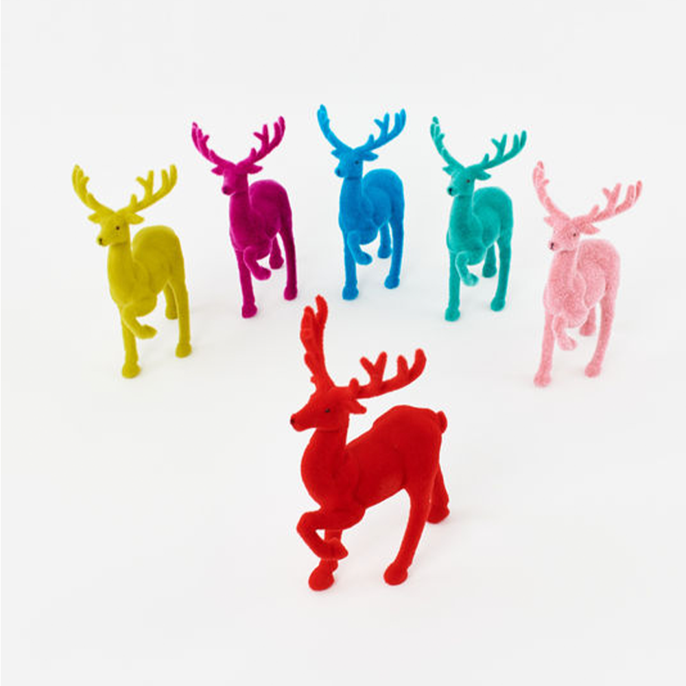 Dwell Chic-Dashing, Dancing and Prancing Colorful Deer Decor-Ornament