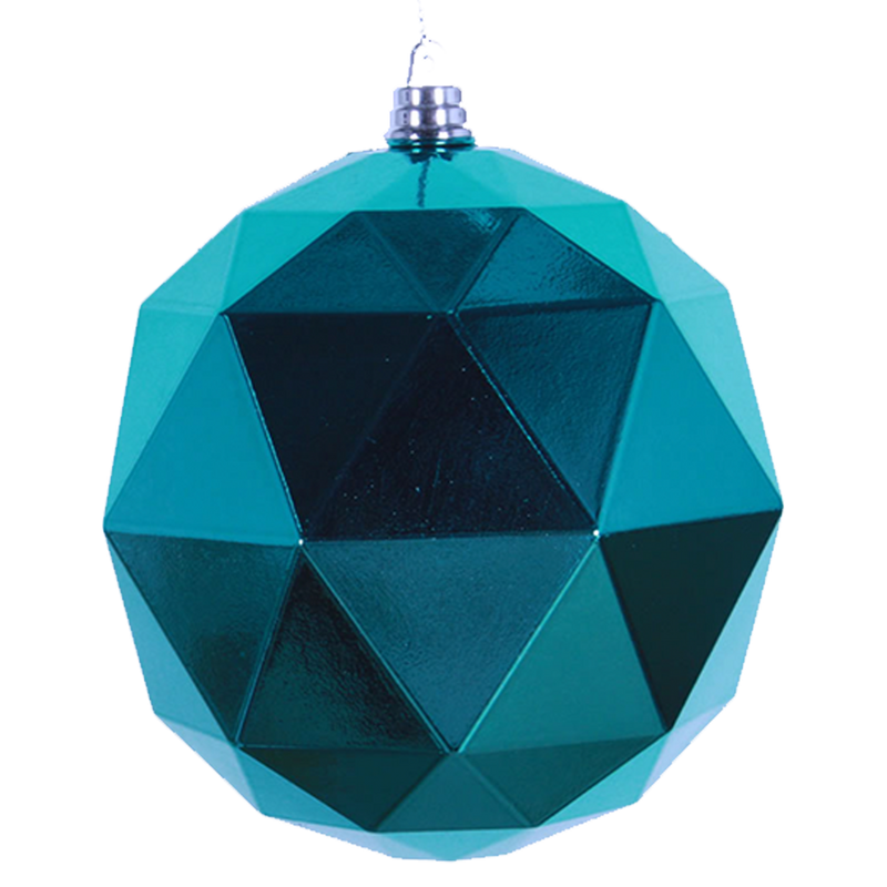 Dwell Chic-Geometric Ball Ornament-Ornament