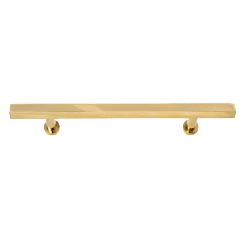Dwell Chic-Octagonal Brass Bar Handles-Cabinet Hardware