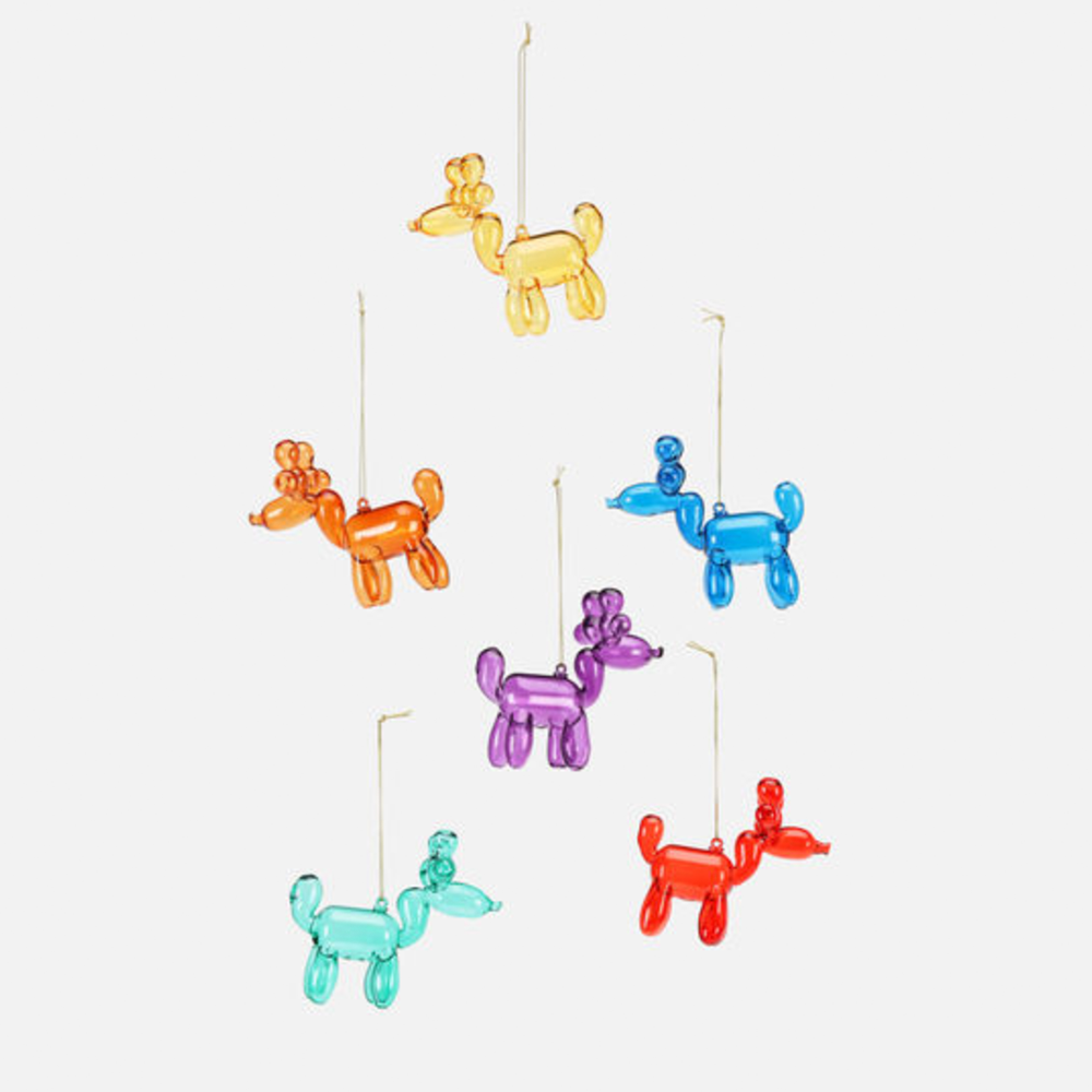 Dwell Chic-Santa's Helper Balloon Reindeer Ornament-Ornaments