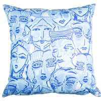 Faces Empress Pillow-Pillow-Dwell Chic
