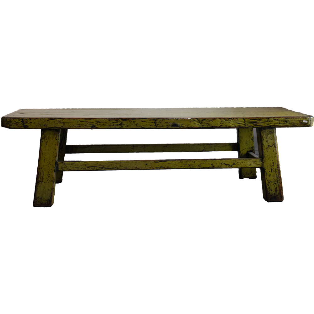 Antique Inspired Green Bench- Pick up in Store Only-Furniture-Dwell Chic