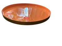 Round Rainbow Gold Leaf Trays -Available in 9 different colors