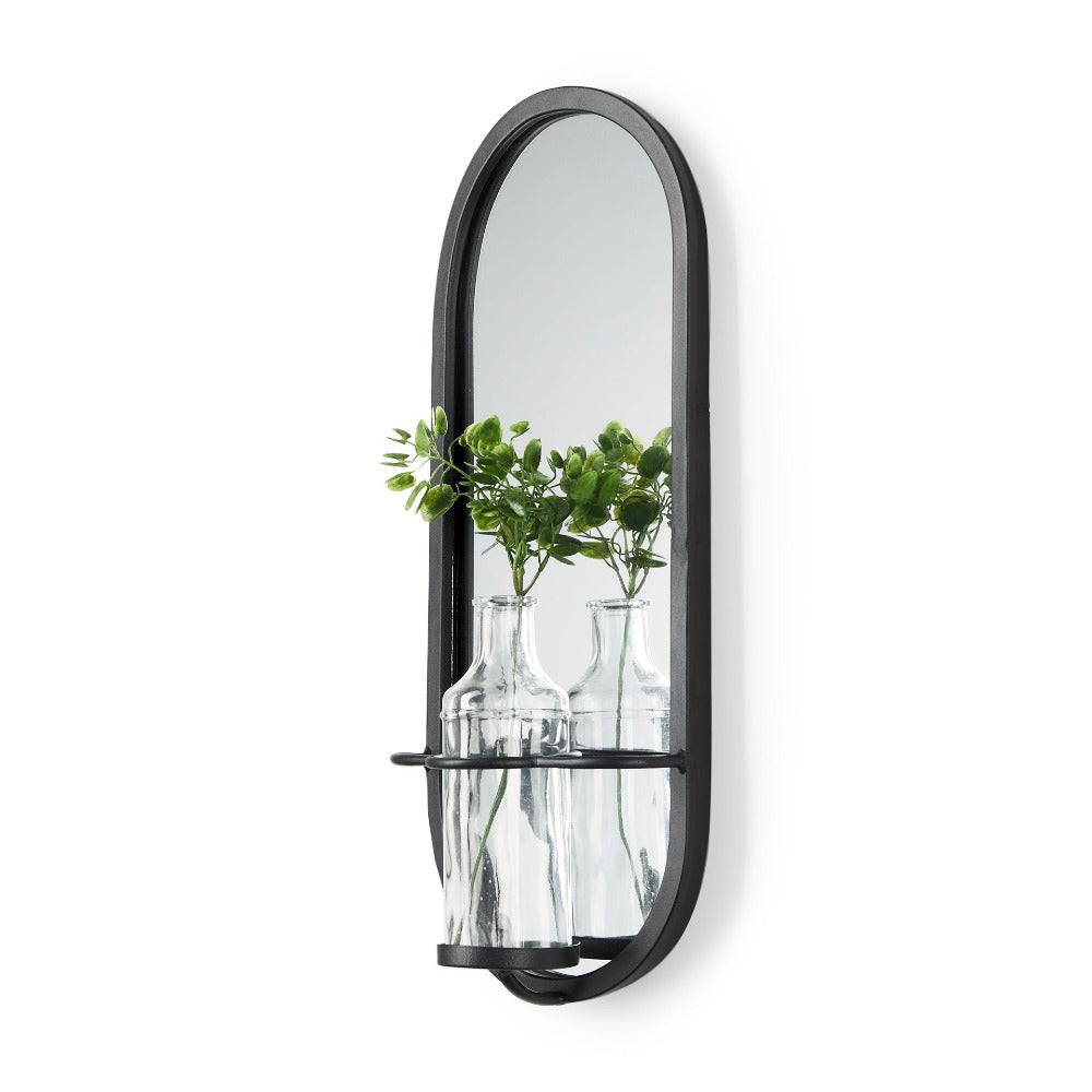 Mirrored Wall Vase