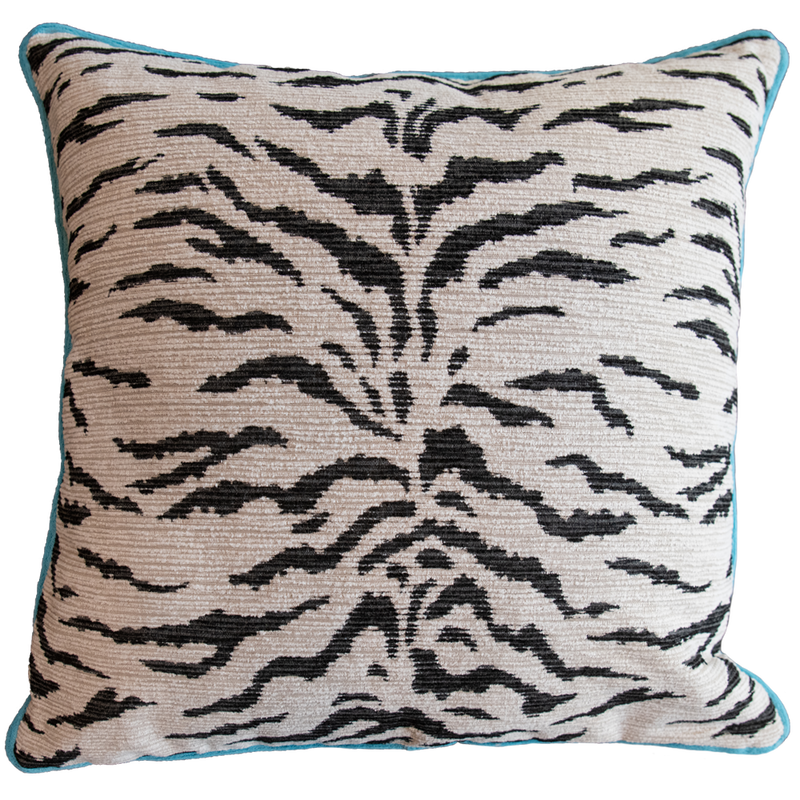White Tiger Pillow-Pillow-Dwell Chic