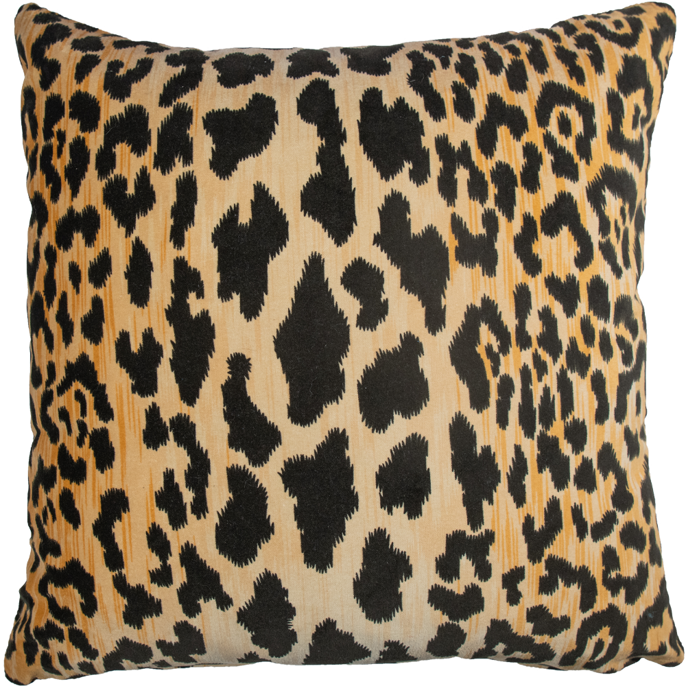 18" x 18 Leopard Print Pillow-Pillow-Dwell Chic
