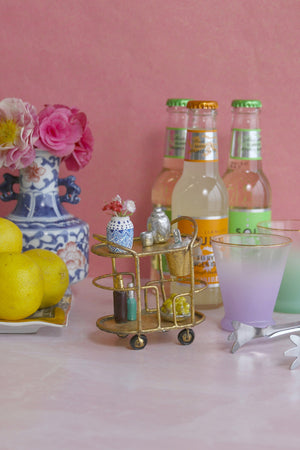 Villa West-GLAM BAR CART