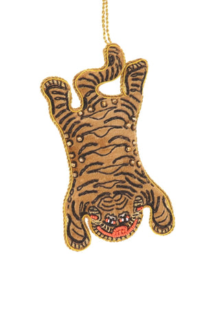 Siberian Tiger Rug Ornament