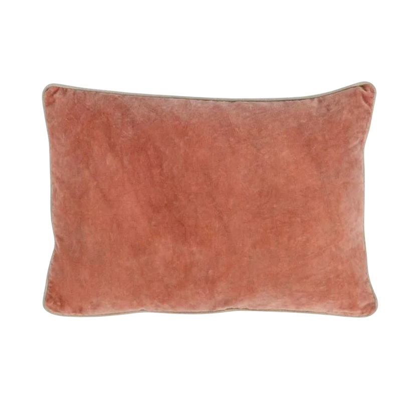 Heriloom Velvet Sandy Pink Pillow