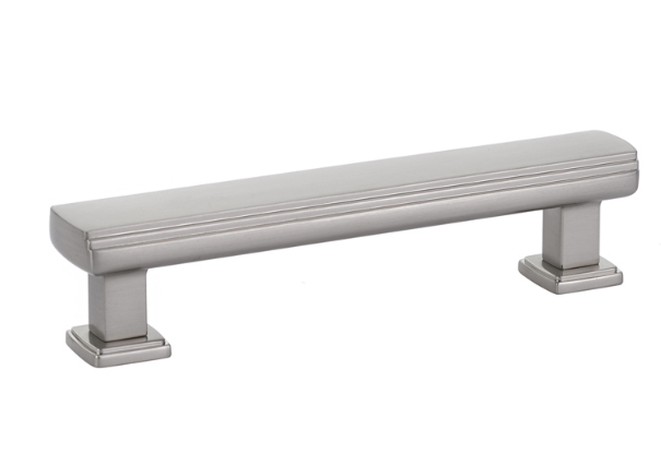 Art Deco Pull 4", Silver-Hardware-Dwell Chic