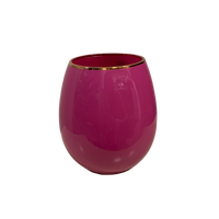 Sugar Plum Wine Glass