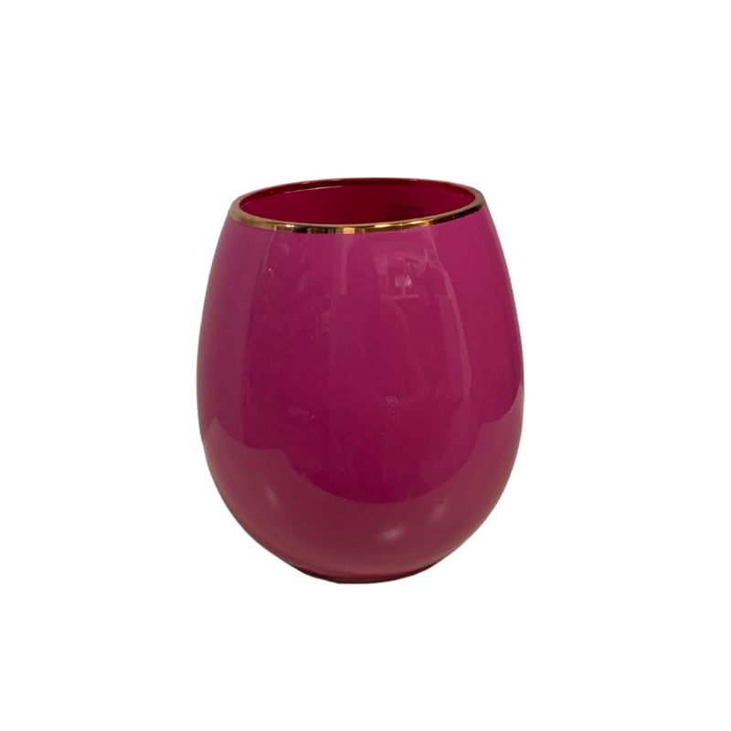 Sugar Plum Wine Glass